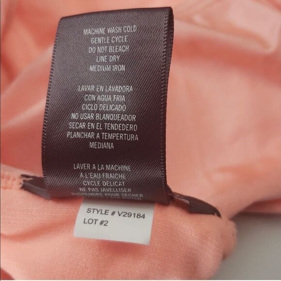 Vince Camuto PINK One-Piece Swimsuit sz 8 - Picture 10 of 11